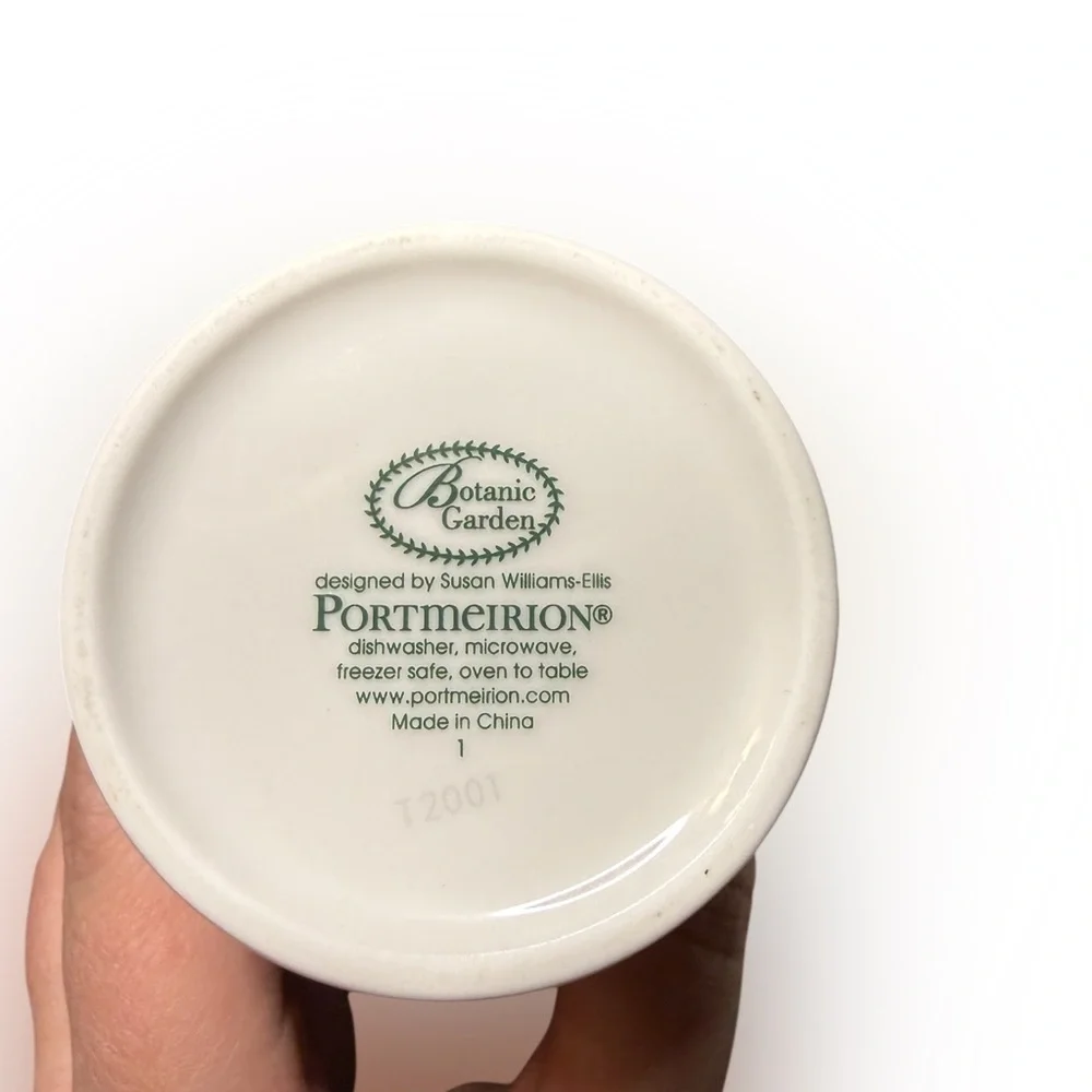 Portmeirion Botanic Garden Herb Jars – Basil & Peppercorn (Set of 2)